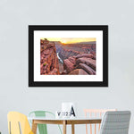 Sunrise Over Grand Canyon Wall Art