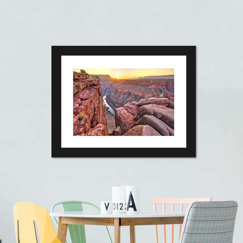 Sunrise Over Grand Canyon Wall Art