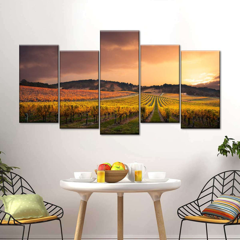 South Australia Vineyard Wall Art