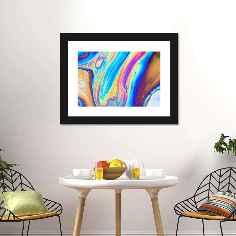 Oil And Water Abstract Wall Art