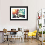Vintage Style Palm Trees Wall Art