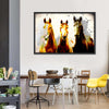 Three Horse Heads Wall Art