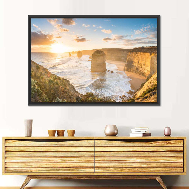 Twelve Apostles Beach Sunrise Wall Art