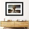 Walking Lone Elephant Wall Art