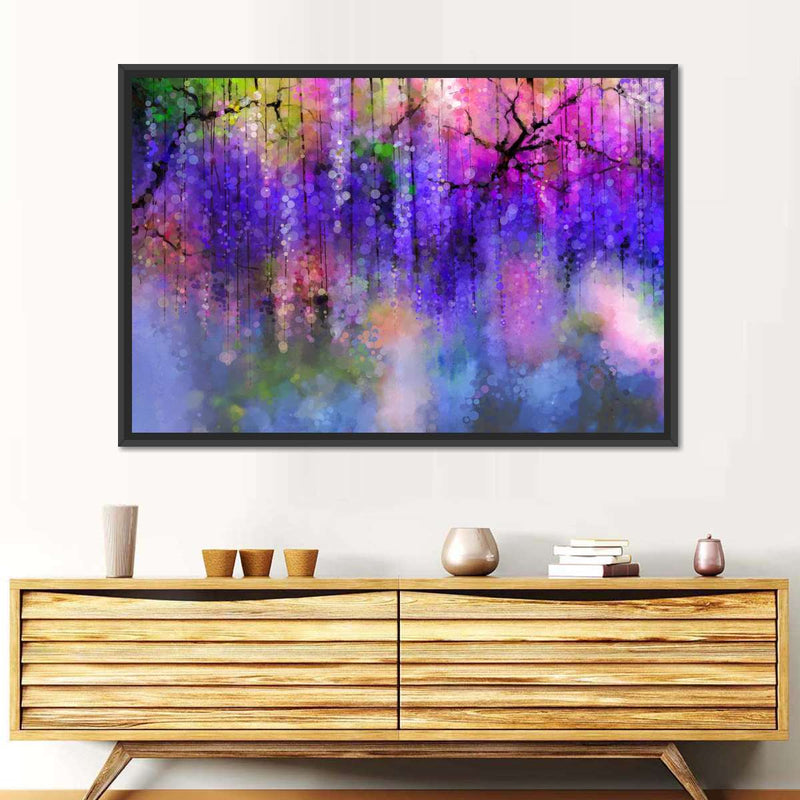 Spring Landscape Abstract Wall Art