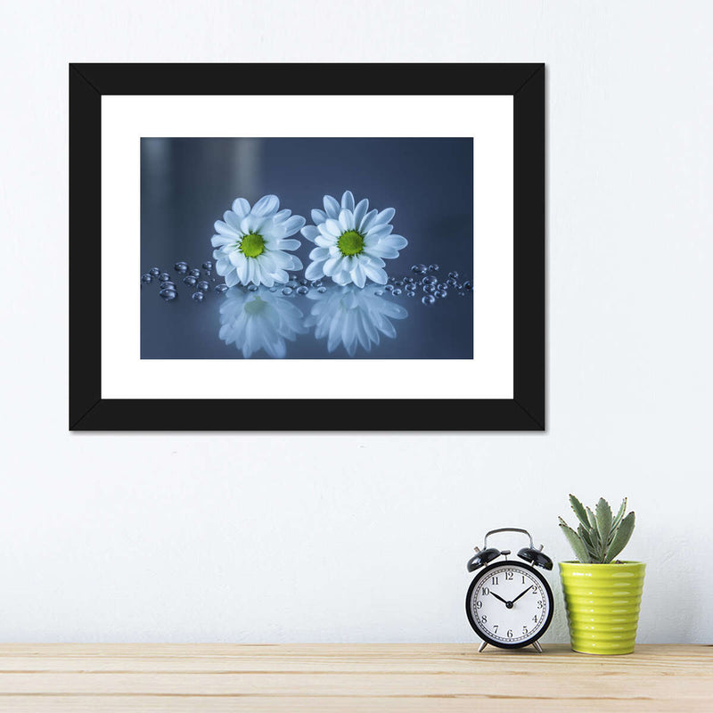 White Daisies Wall Art