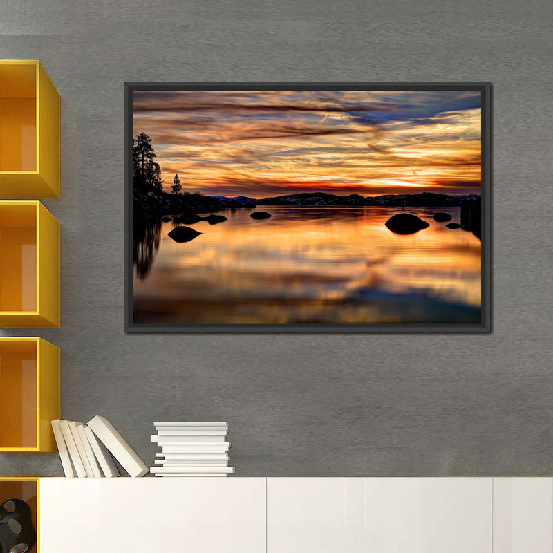Lake Tahoe Granite Boulders Wall Art