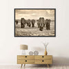 Herd Of Elephants Wall Art