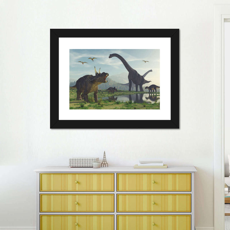 World Of Dinosaurs Wall Art