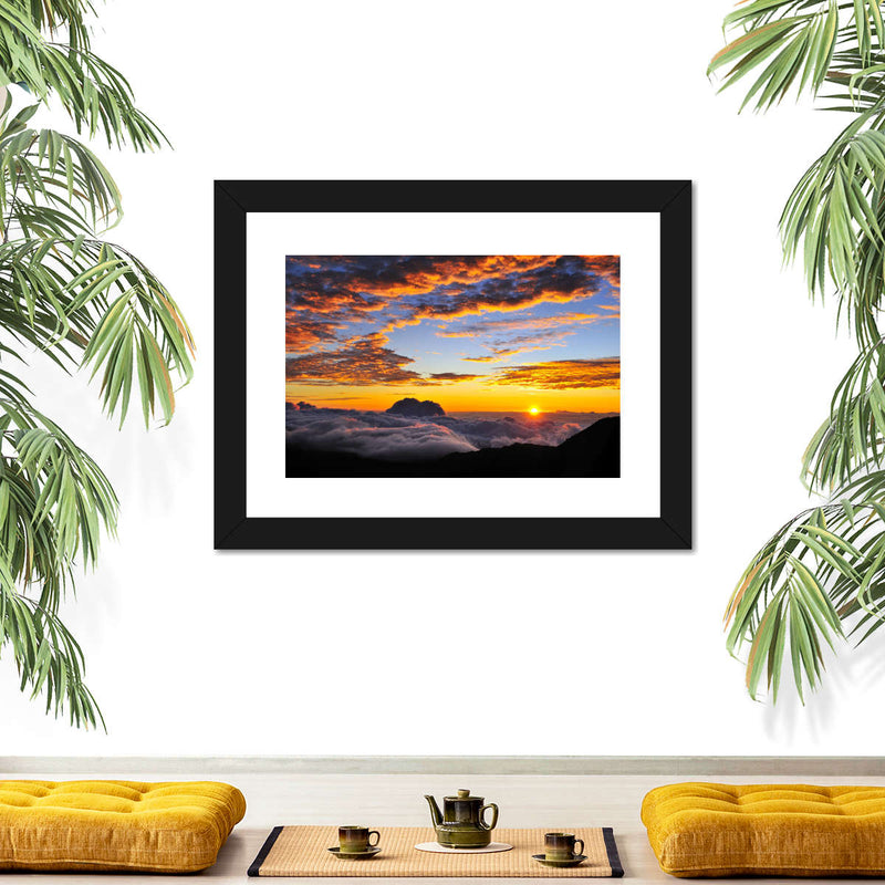 Haleakala Sea Of Clouds Wall Art