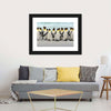 Waddle Of Penguins Wall Art