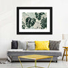 Jungle Monstera Leaves Wall Art