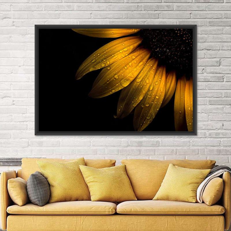 Sunflower Water Wall Art