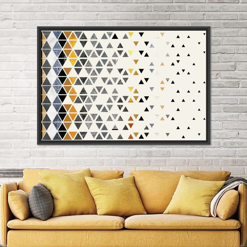 Triangle Madness Wall Art