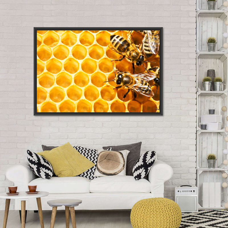 Honey Bee Hive Wall Art