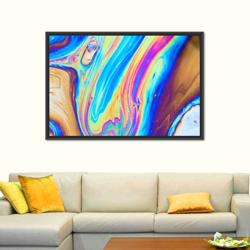 Oil And Water Abstract Wall Art