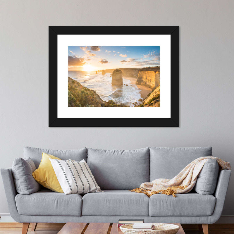 Twelve Apostles Beach Sunrise Wall Art