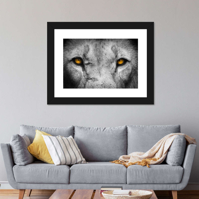 Lion Eyes Pop Wall Art
