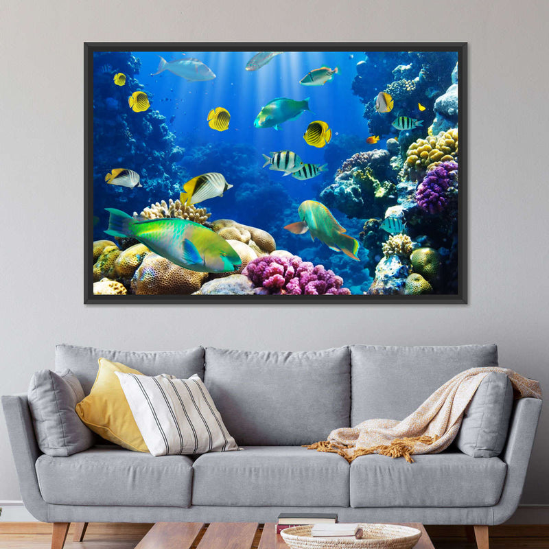 Underwater Sea Creatures Wall Art