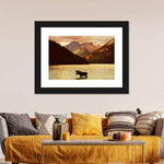 Lake Moose Wall Art