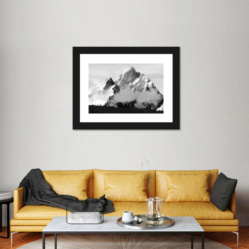 Snowcapped Grand Tetons Wall Art