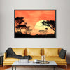 Sunrise In Africa Wall Art