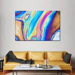 Oil And Water Abstract Wall Art