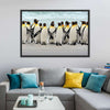 Waddle Of Penguins Wall Art