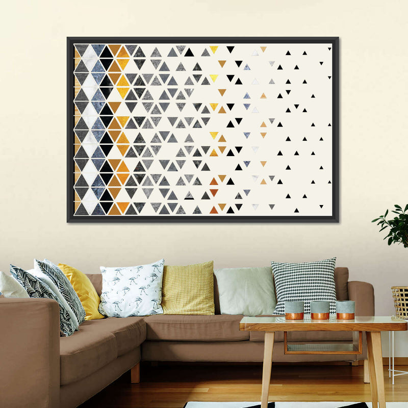 Triangle Madness Wall Art