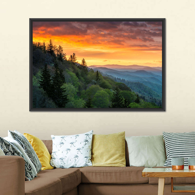 Mountain Sunrise Wall Art