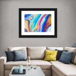 Oil And Water Abstract Wall Art