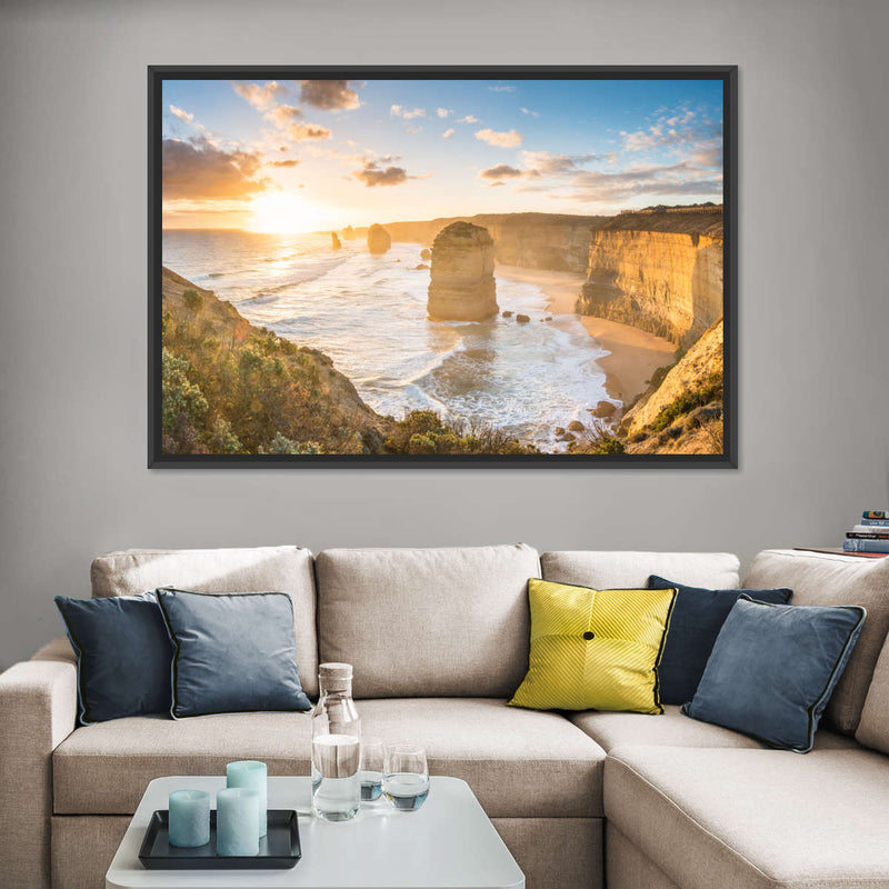 Twelve Apostles Beach Sunrise Wall Art