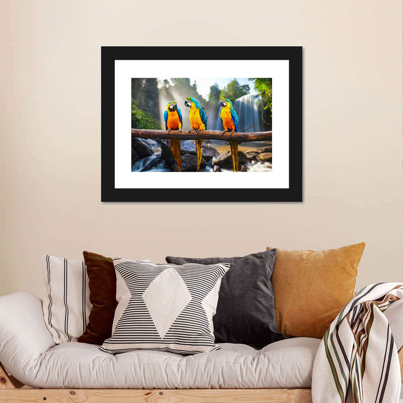 Macaw Friends Wall Art