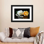 Pearls And Roses Wall Art
