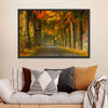 Polish Autumn Road Wall Art
