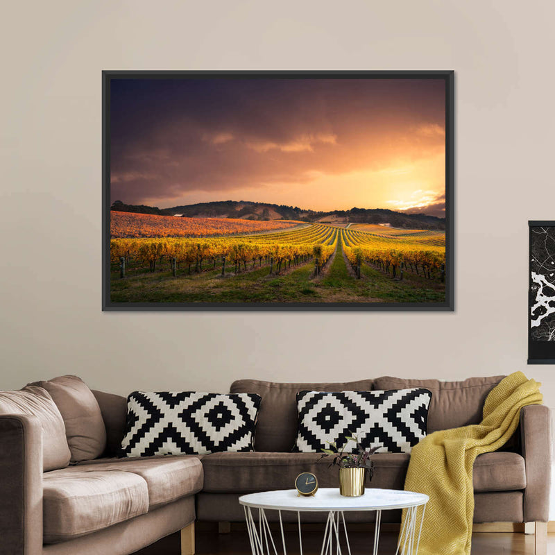 South Australia Vineyard Wall Art