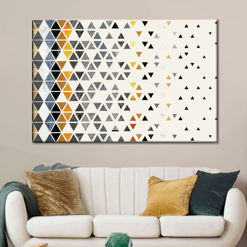 Triangle Madness Wall Art