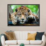 Lazy Leopard Wall Art