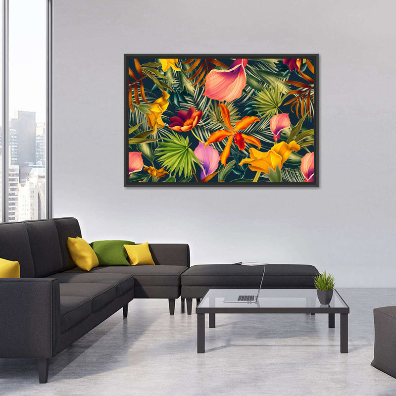 Tropical Floral Wall Art
