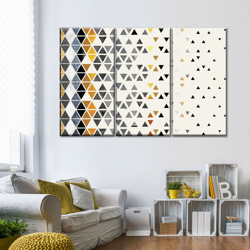 Triangle Madness Wall Art