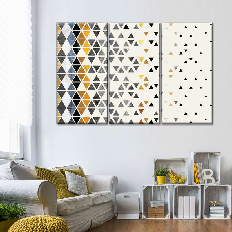 Triangle Madness Wall Art