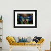 Prismatic Dragonfly Wall Art