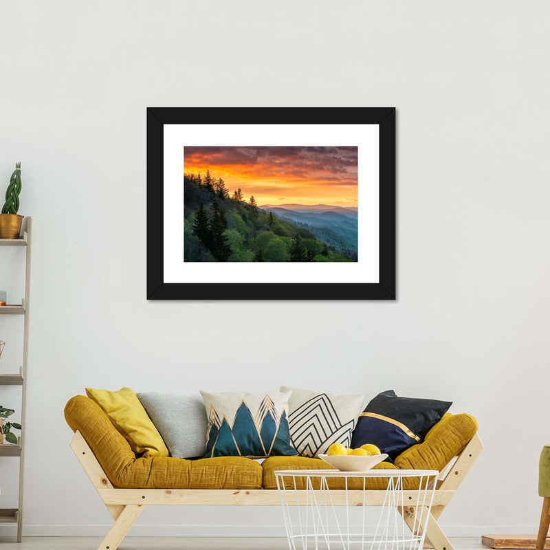 Mountain Sunrise Wall Art