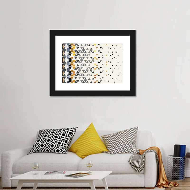 Triangle Madness Wall Art