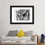 Staring Owl Wall Art
