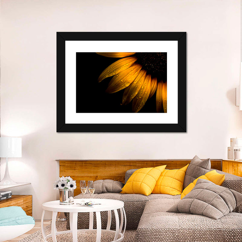 Sunflower Water Wall Art