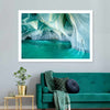 Marble Caves Carrera Lake Wall Art