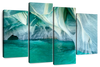Marble Caves Carrera Lake Wall Art