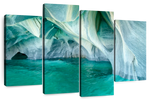 Marble Caves Carrera Lake Wall Art
