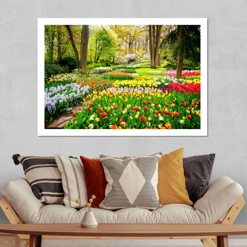 Tulips Flower Wall Art